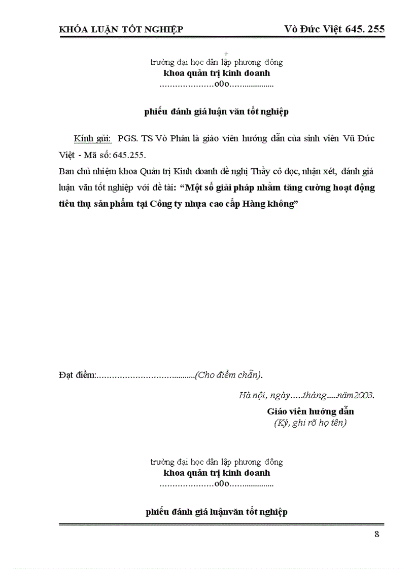 image for page Một số giải pháp nhằm tăng cường hoạt động tiêu thụ sản phẩm tại Công ty nhựa cao cấp Hàng không