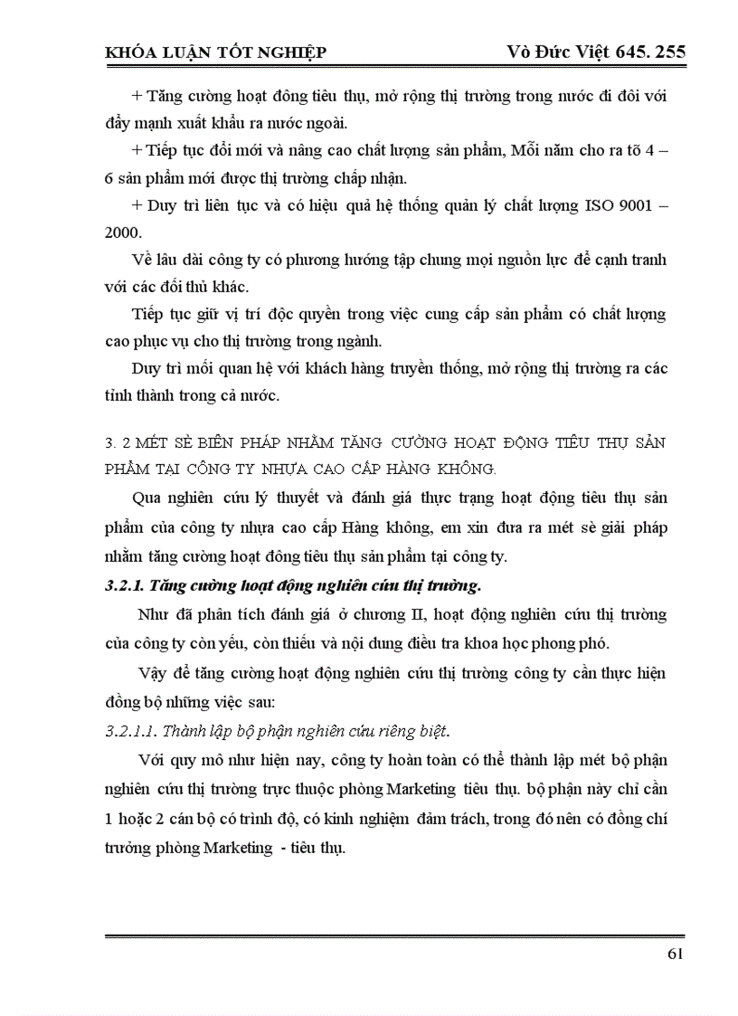 image for page Một số giải pháp nhằm tăng cường hoạt động tiêu thụ sản phẩm tại Công ty nhựa cao cấp Hàng không