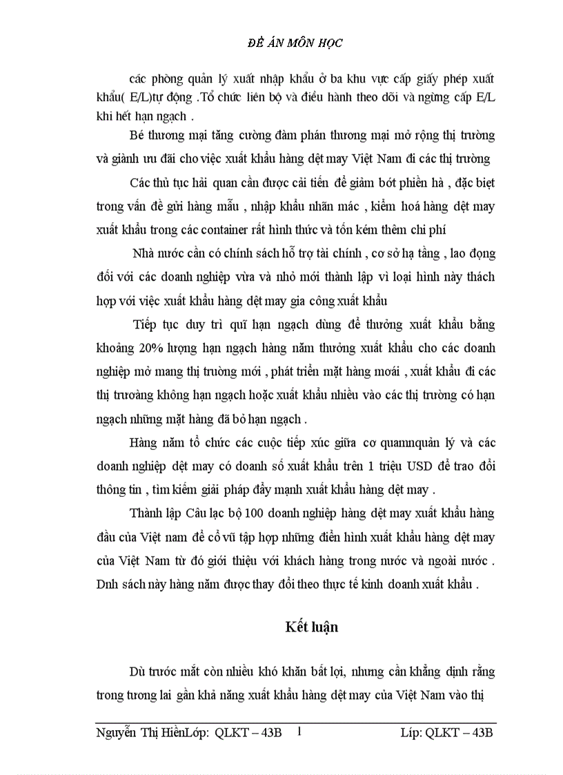 image for page Giải pháp nâng cao khả năng cạnh tranh của ngành dệt may Việt Nam trên thị trường quốc tế