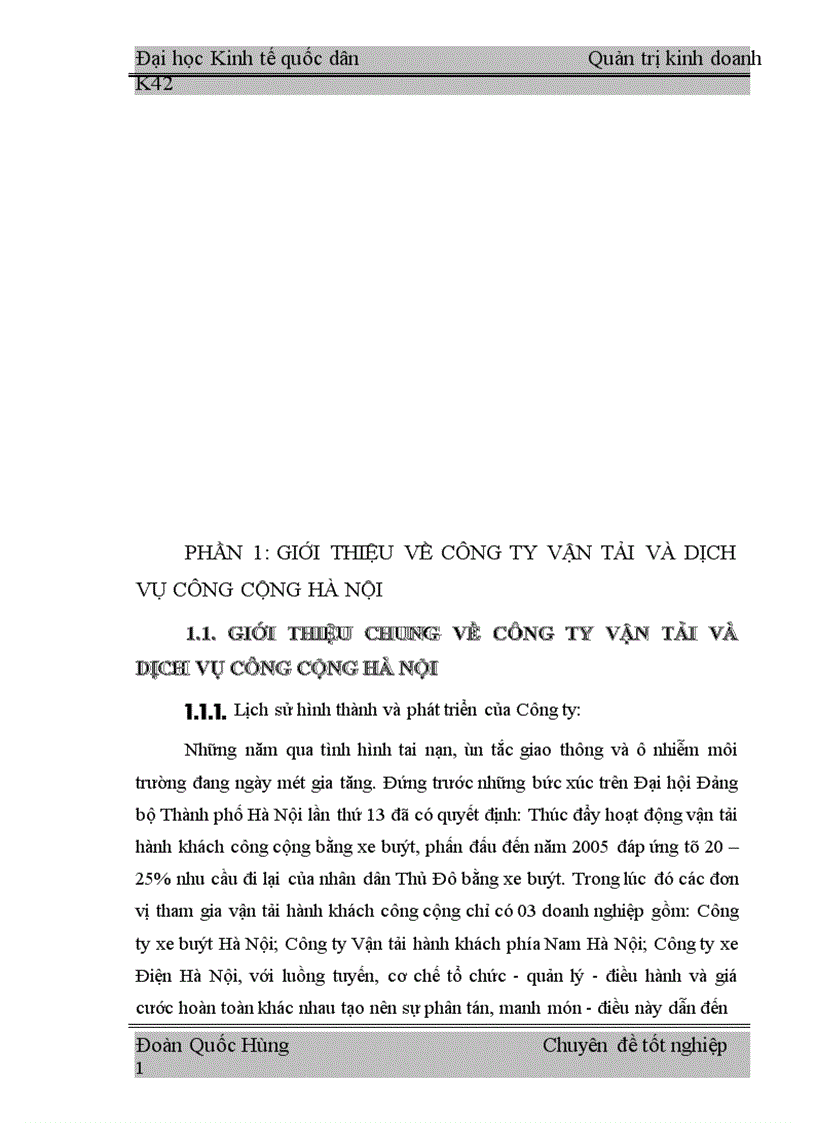 image for page Nâng cao chất lượng vận chuyển hành khách của Công ty Vận tải và Dịch vụ công cộng Hà Nội