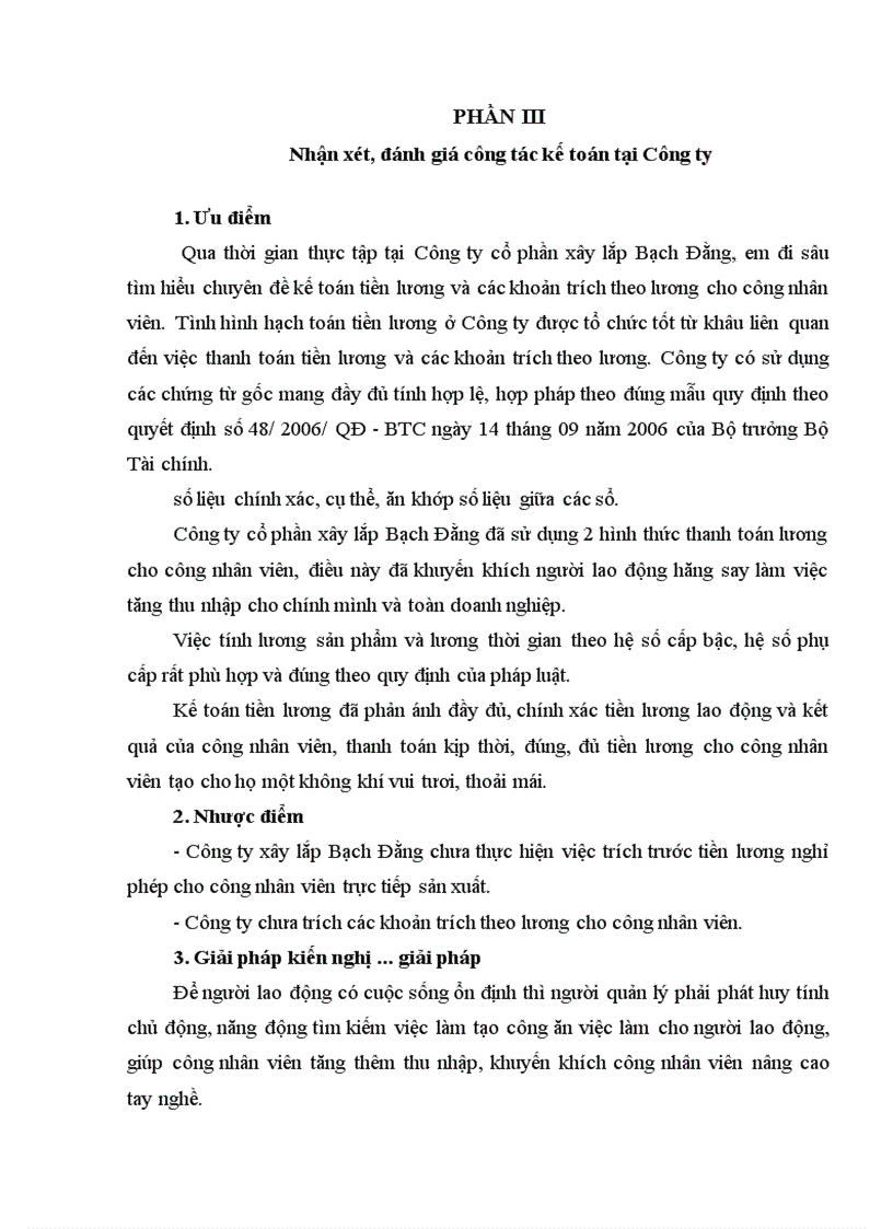 image for page Kế toán tiền lương và các khoản trích theo lương tại Công ty CP xây lắp Bạch Đằng