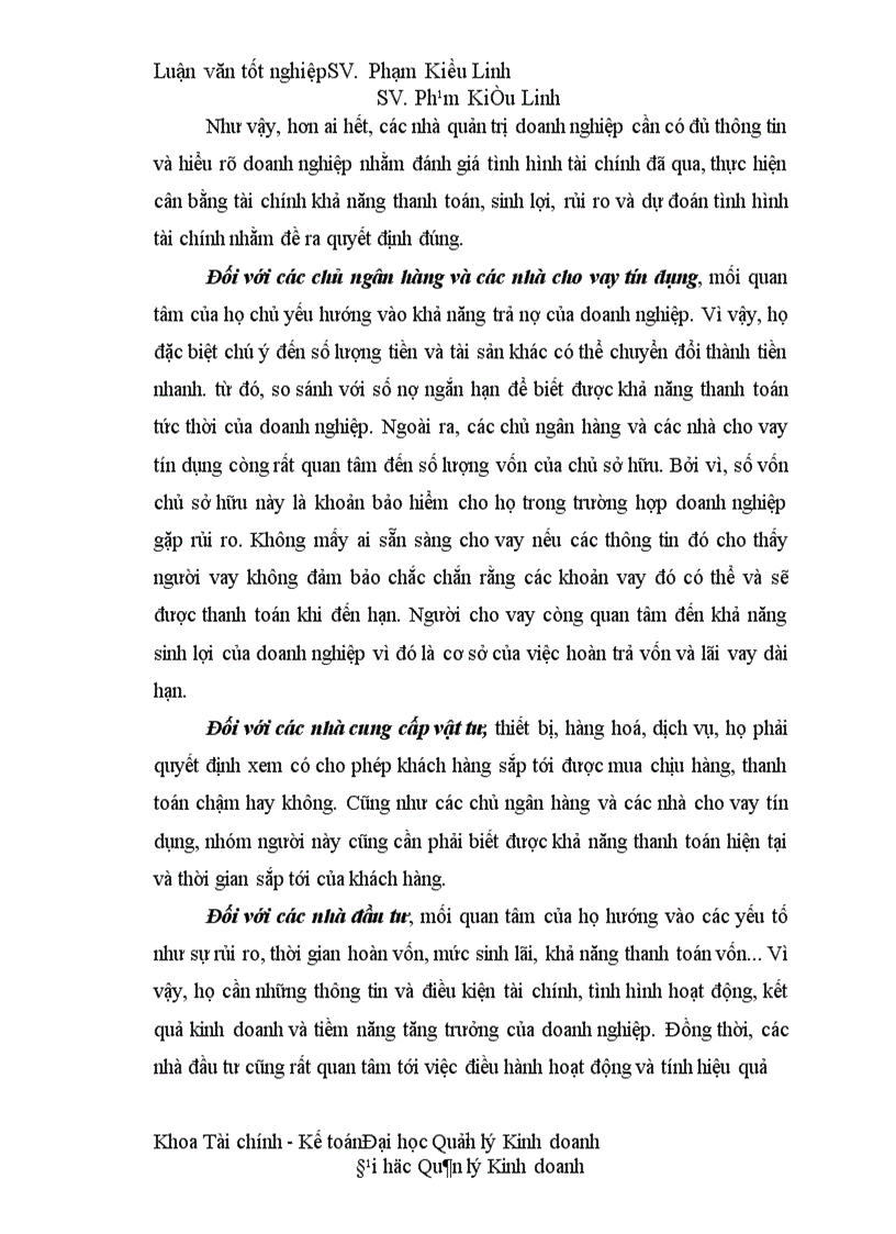 image for page bảng cân đối kế toán và kết quả sản xuất kinh doanh dùng cho việc phân tích tài chính 1