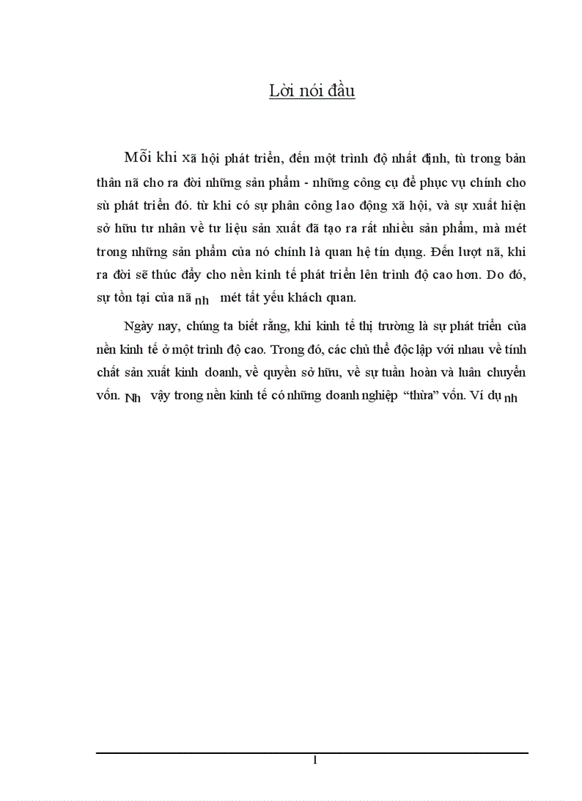 image for page Tín dụng và các hình thức tín dụng trong nền kinh tế thị trường 1