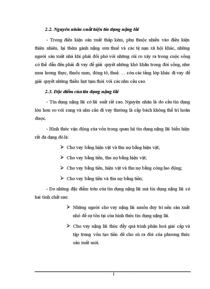 image for page Tín dụng và các hình thức tín dụng trong nền kinh tế thị trường 1