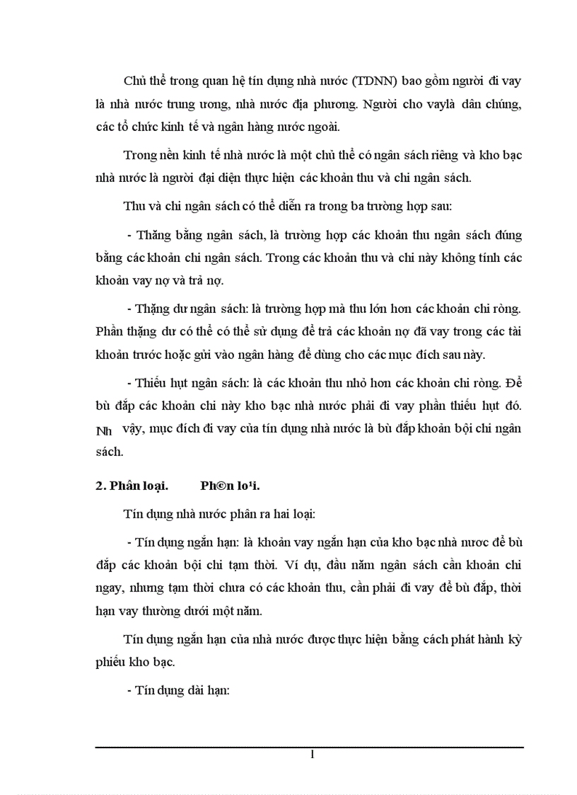 image for page Tín dụng và các hình thức tín dụng trong nền kinh tế thị trường 1