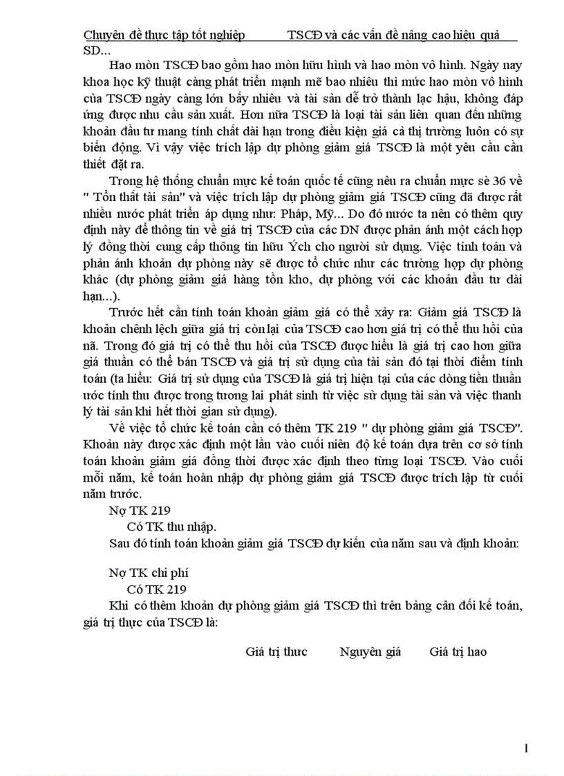 image for page Hoàn thiện công tác tổ chức hạch toán TSCĐ với những vấn đề quản lý và nâng cao hiệu quả sử dụng TSCĐ tại Xí nghiệp In I Thông