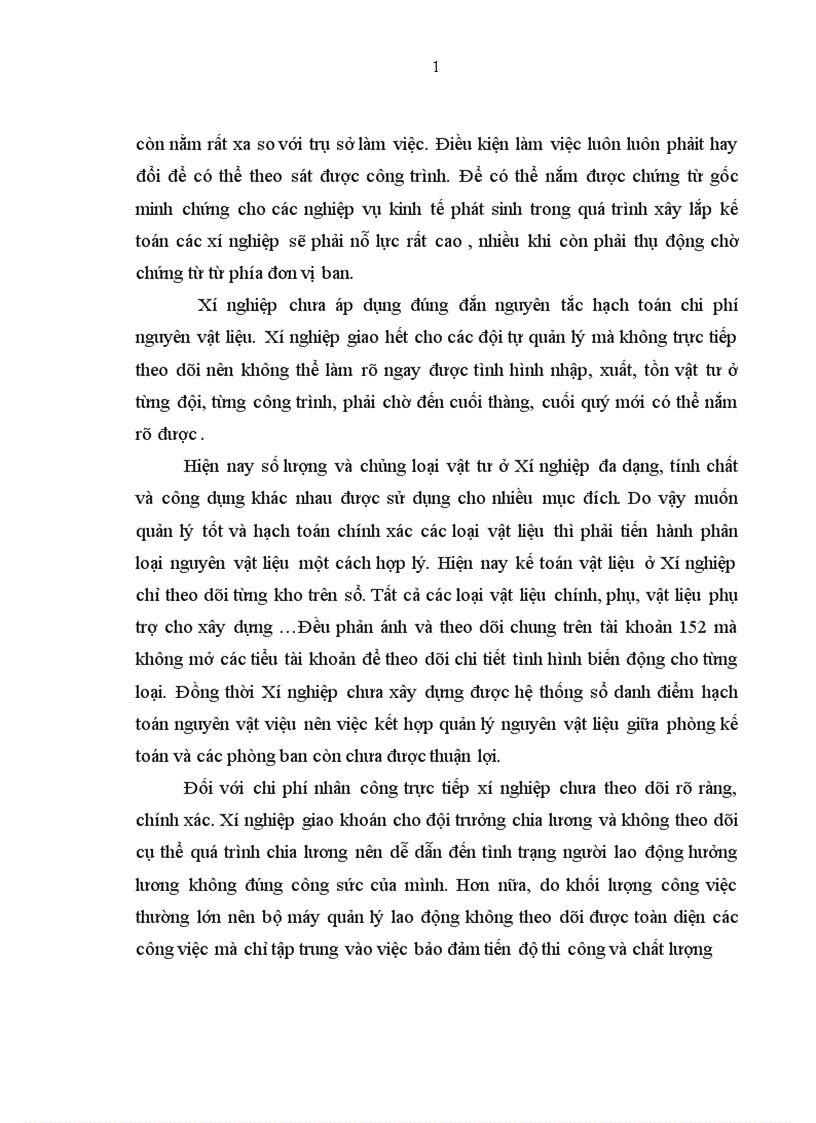 image for page Thực trạng tổ chức hạch toán kế toán tại Công ty cổ phần Xây dựng số 1 Hà Nội