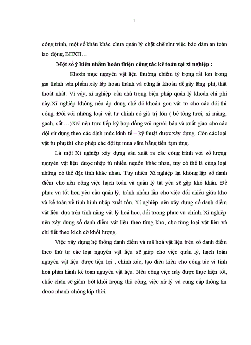 image for page Thực trạng tổ chức hạch toán kế toán tại Công ty cổ phần Xây dựng số 1 Hà Nội