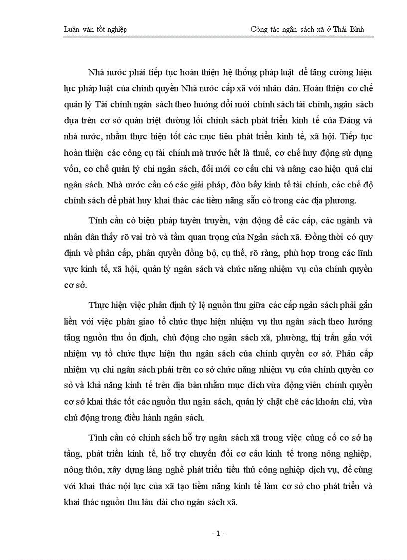 image for page Quản lý ngân sách trên địa bàn tỉnh ở Thái Bình Thực trạng và giải pháp