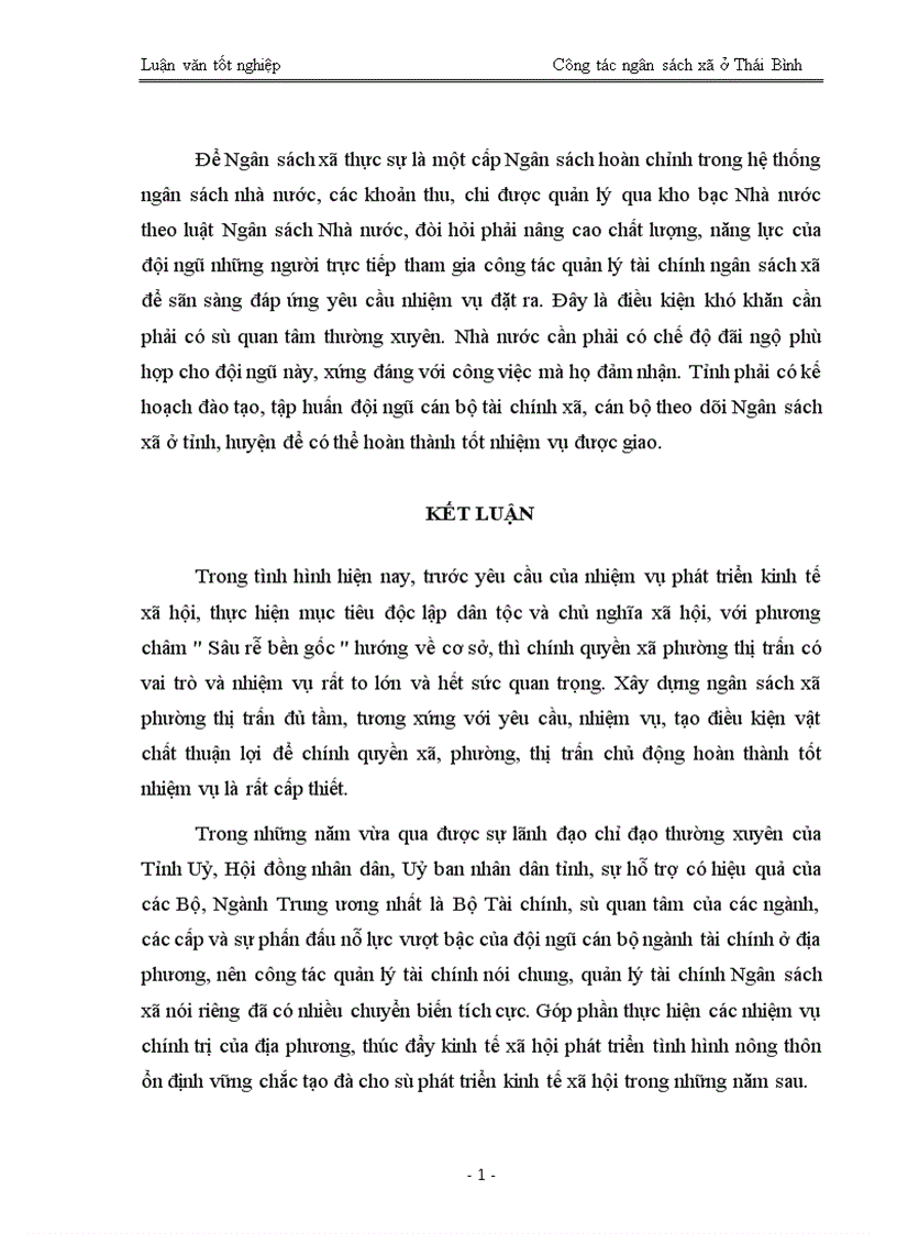 image for page Quản lý ngân sách trên địa bàn tỉnh ở Thái Bình Thực trạng và giải pháp