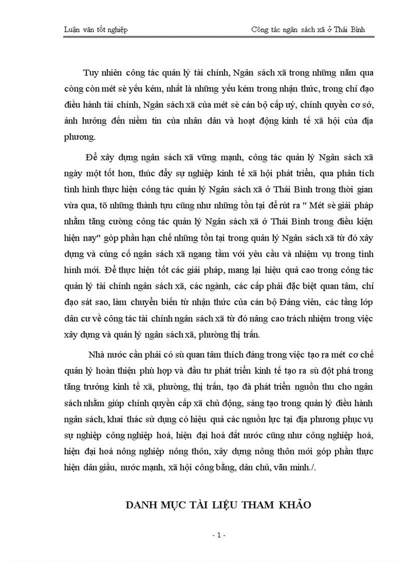 image for page Quản lý ngân sách trên địa bàn tỉnh ở Thái Bình Thực trạng và giải pháp