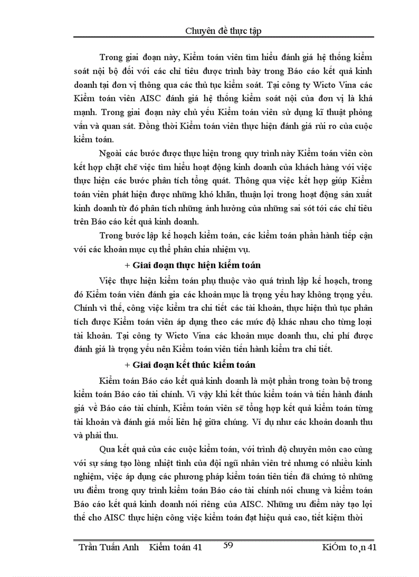image for page Kiểm toán chu trình bán hàng thu tiền trong kiểm toán báo cáo tài chính do Công ty Kiểm toán và Dịch vụ tin học thực hiện 1