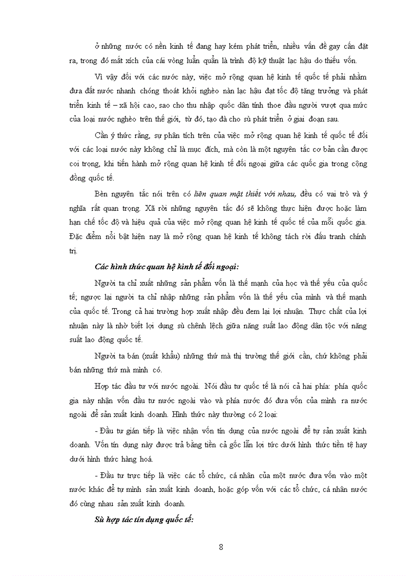 image for page Phân tích bản chất chức năng hình thức của tín dụng và vai trò của nó đối với sự phát triển của kinh tế thị trường định hướng XHCN ở Việt Nam