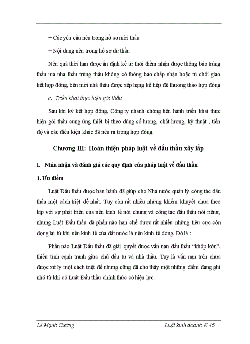image for page Hoàn thiện pháp luật về đấu thầu xây lắp và thực tiễn áp dụng tại Công ty cổ phần thương mại xây lắp công nghiệp Thăng Long