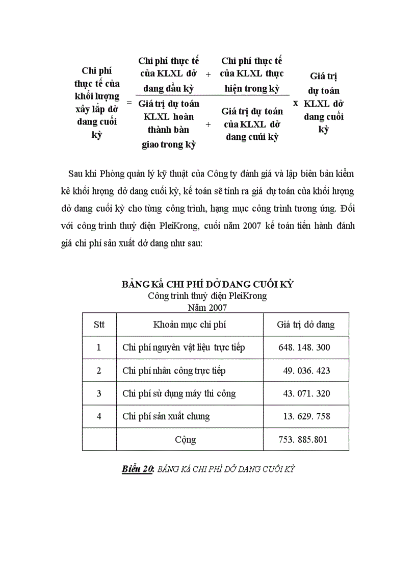 image for page Hoàn thiện kế toán chi phí sản xuất và tính giá thành sản phẩm xây lắp tại Công ty cổ phần Đầu tư và Xây lắp Sông Đà 1