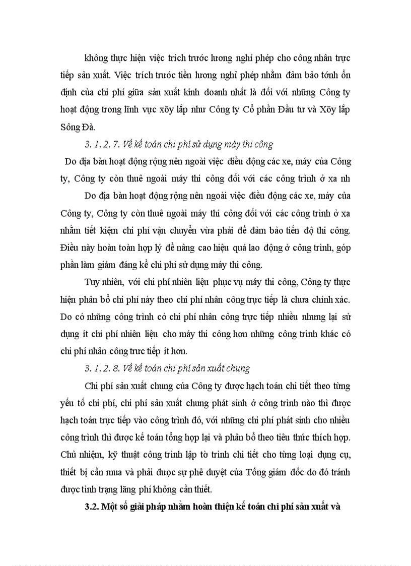 image for page Hoàn thiện kế toán chi phí sản xuất và tính giá thành sản phẩm xây lắp tại Công ty cổ phần Đầu tư và Xây lắp Sông Đà 1