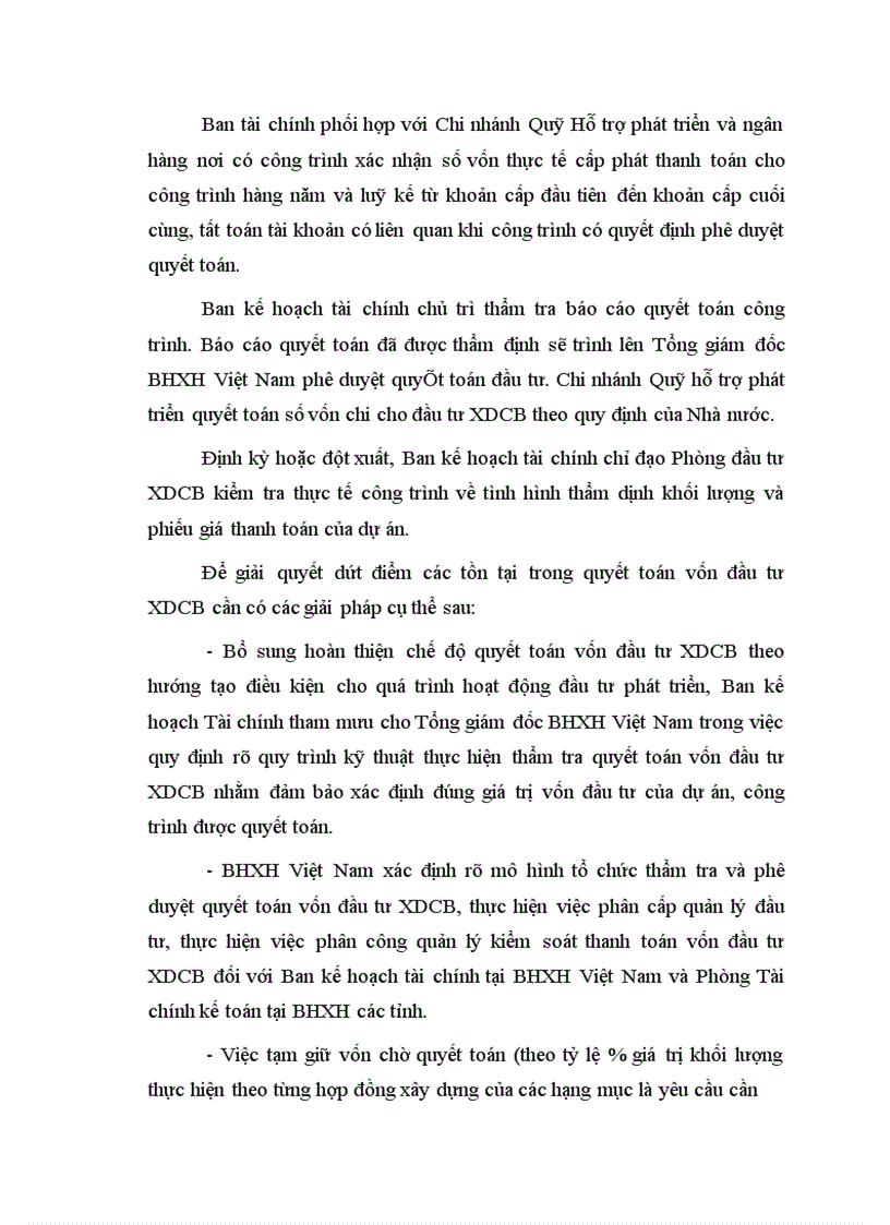 image for page Hoàn thiện quản lý vốn đầu tư Xây dựng cơ bản của Bảo hiểm xã hội Việt Nam 1