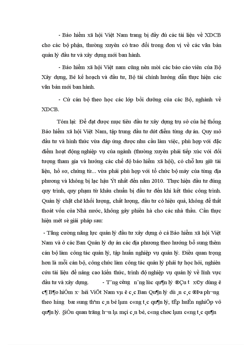 image for page Hoàn thiện quản lý vốn đầu tư Xây dựng cơ bản của Bảo hiểm xã hội Việt Nam 1