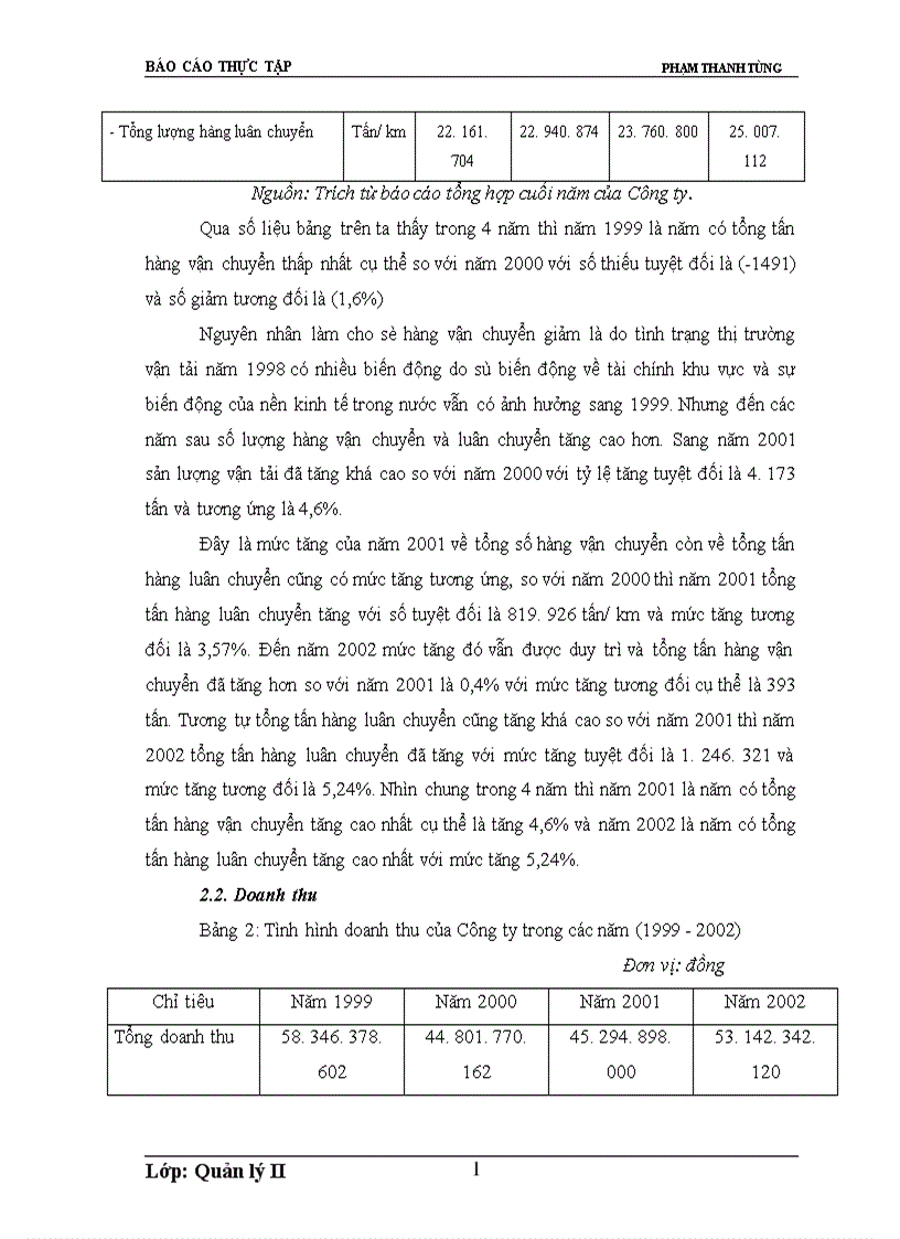 image for page Báo cáo thực tập tổng hợp của Công ty vận tải số 3