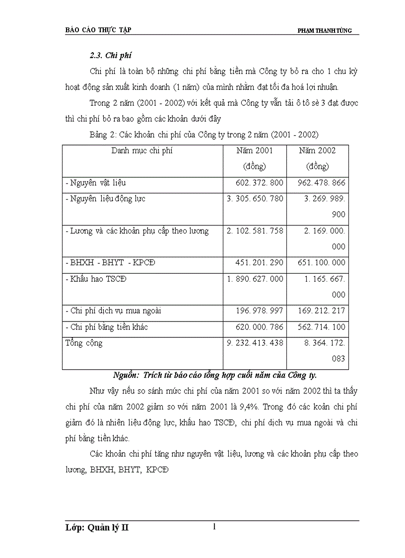 image for page Báo cáo thực tập tổng hợp của Công ty vận tải số 3