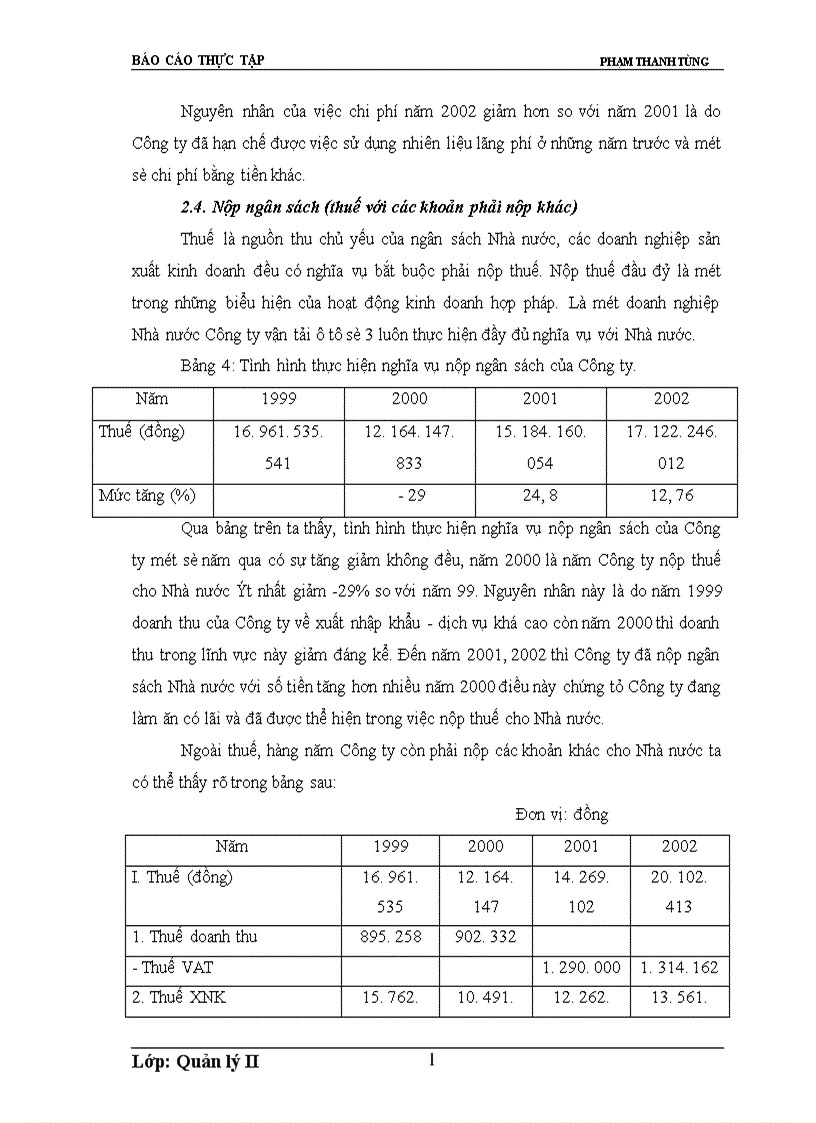 image for page Báo cáo thực tập tổng hợp của Công ty vận tải số 3