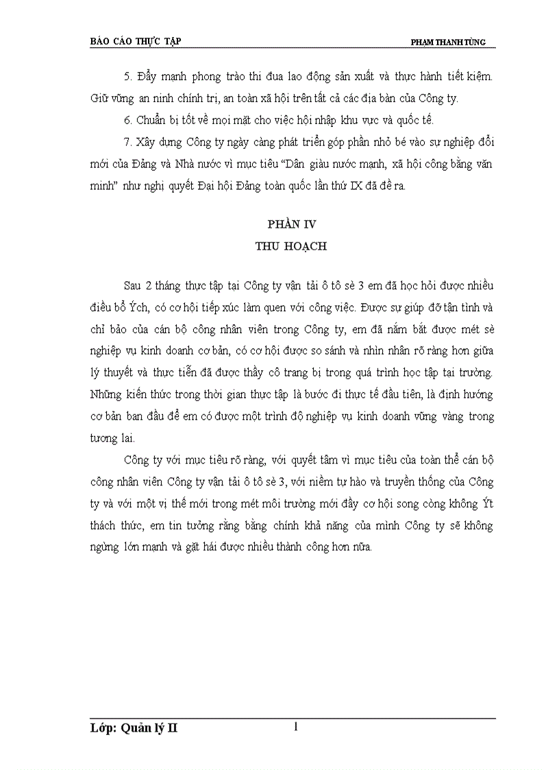 image for page Báo cáo thực tập tổng hợp của Công ty vận tải số 3