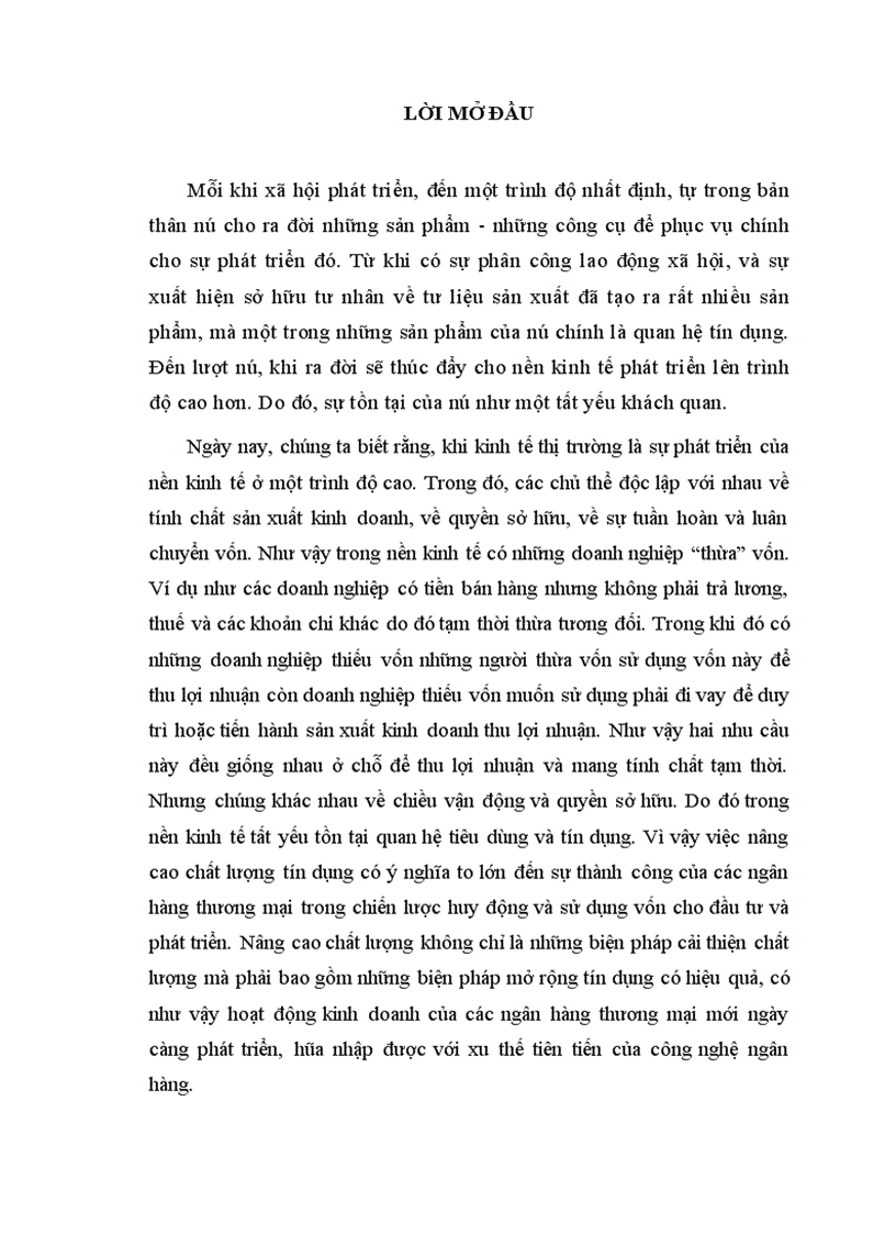 image for page Thực trạng về hoạt động tín dụng tại các ngân hàng thương mại việt nam