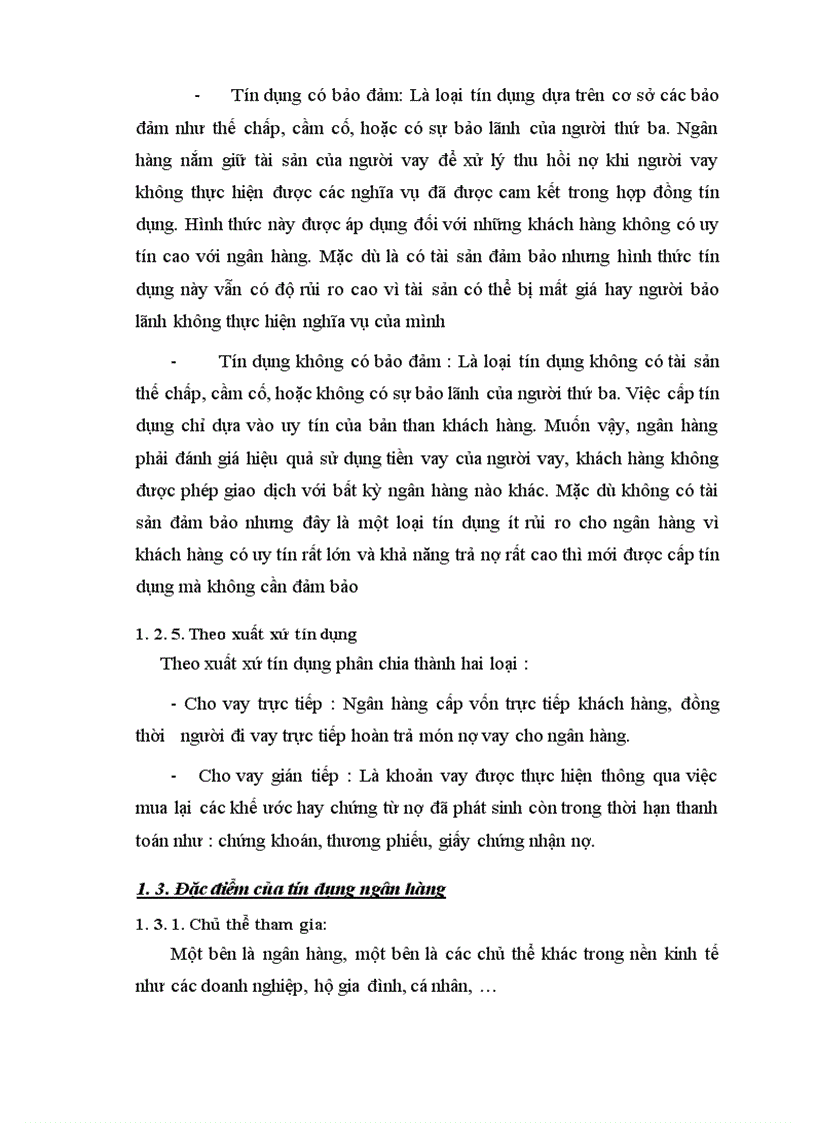 image for page Thực trạng về hoạt động tín dụng tại các ngân hàng thương mại việt nam