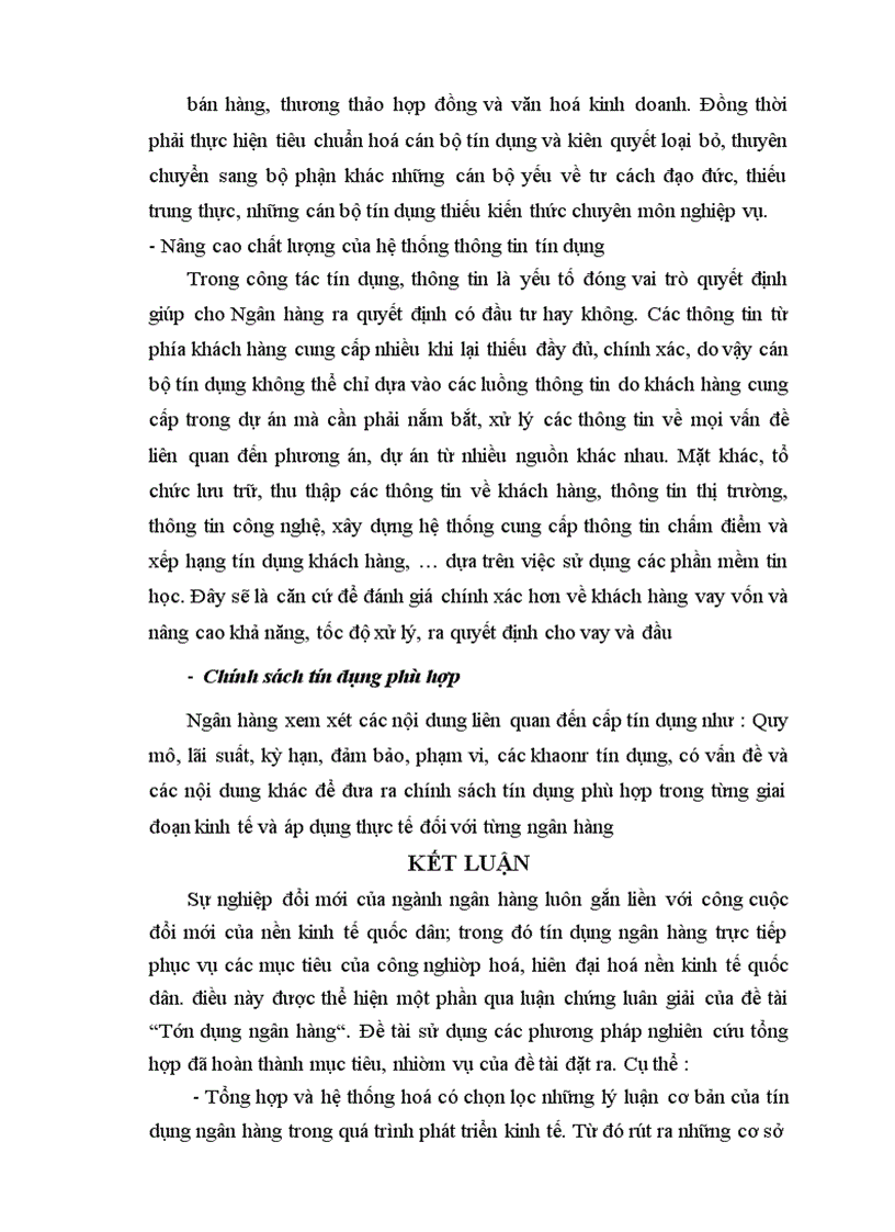 image for page Thực trạng về hoạt động tín dụng tại các ngân hàng thương mại việt nam