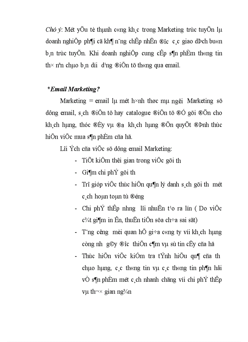 image for page Marketing trong thương mại điện tử 1