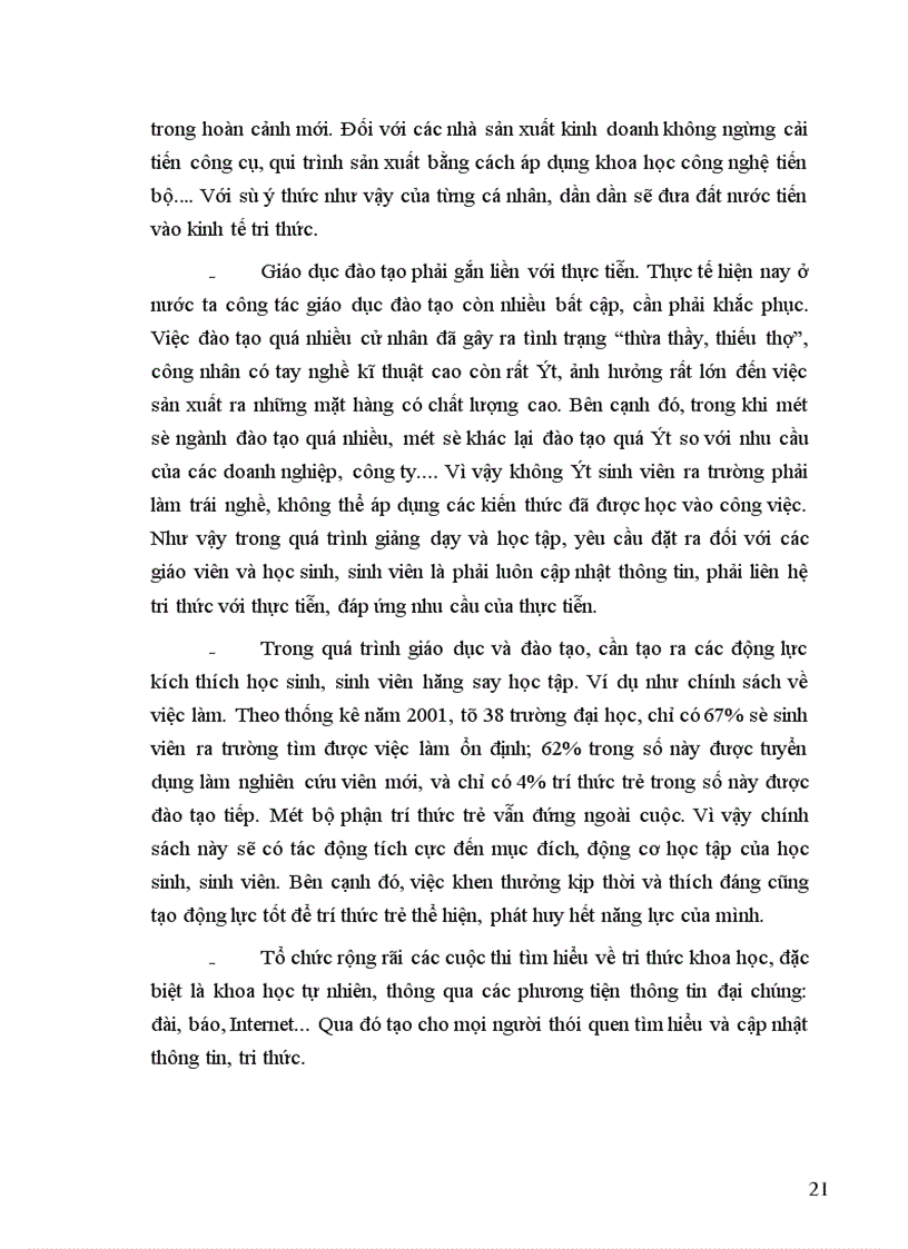 image for page Cuộc cách mạng khoa học và công nghệ hiện đại và sự hình thành nền kinh tế tri thức Định hướng của Việt Nam 1