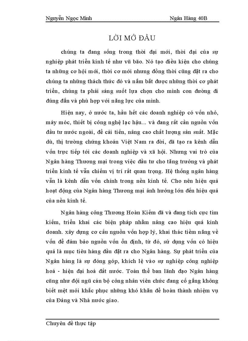 image for page Các biện pháp nâng cao hiệu quả sử dụng vốn tại Ngân hàng công Thương Hoàn Kiếm 1