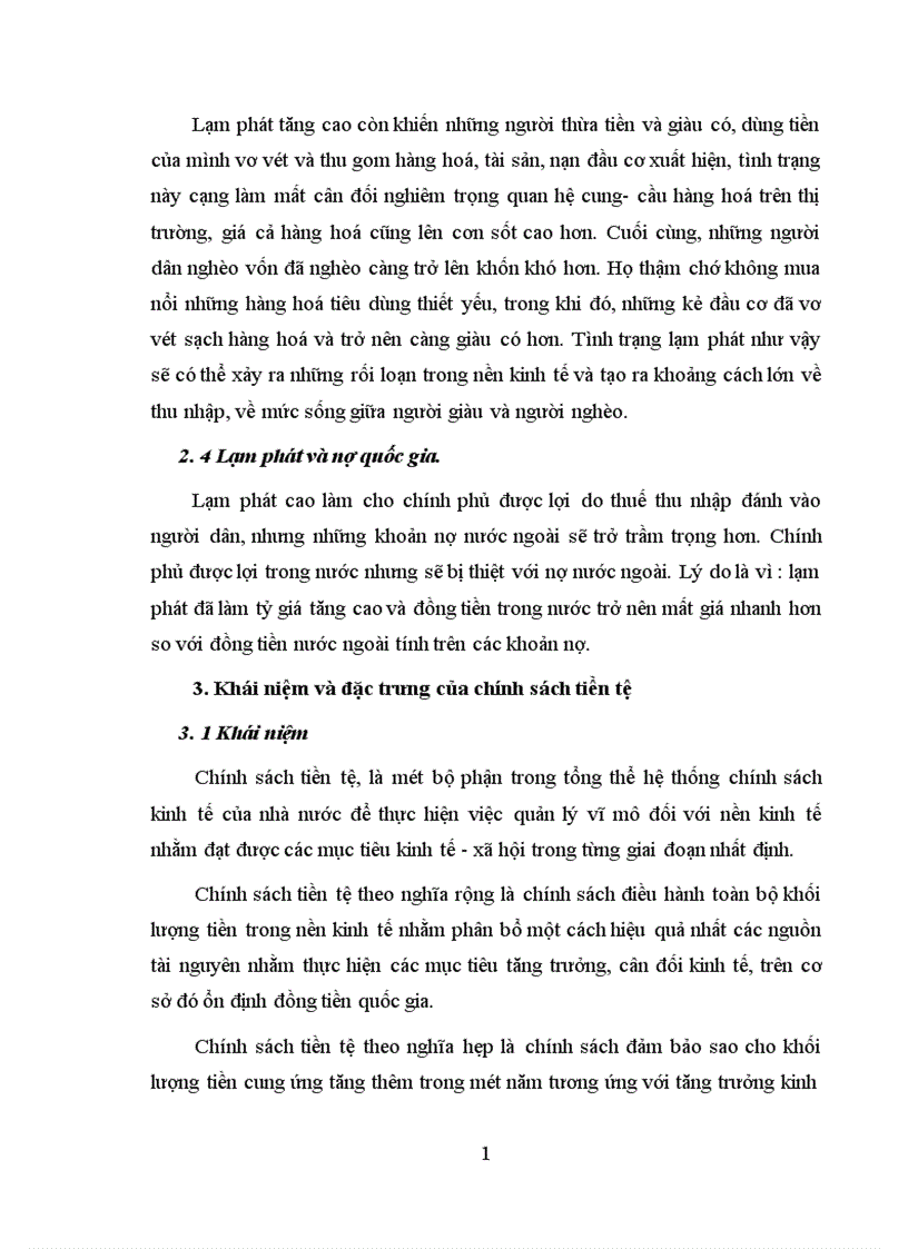 image for page Sử dụng chính sách tiền tệ nhằm kiểm soát lạm phát 1