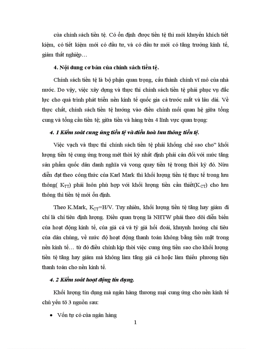 image for page Sử dụng chính sách tiền tệ nhằm kiểm soát lạm phát 1