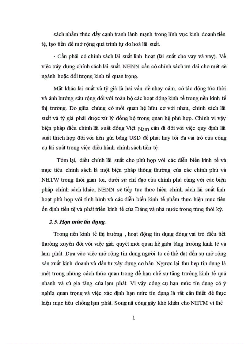 image for page Sử dụng chính sách tiền tệ nhằm kiểm soát lạm phát 1