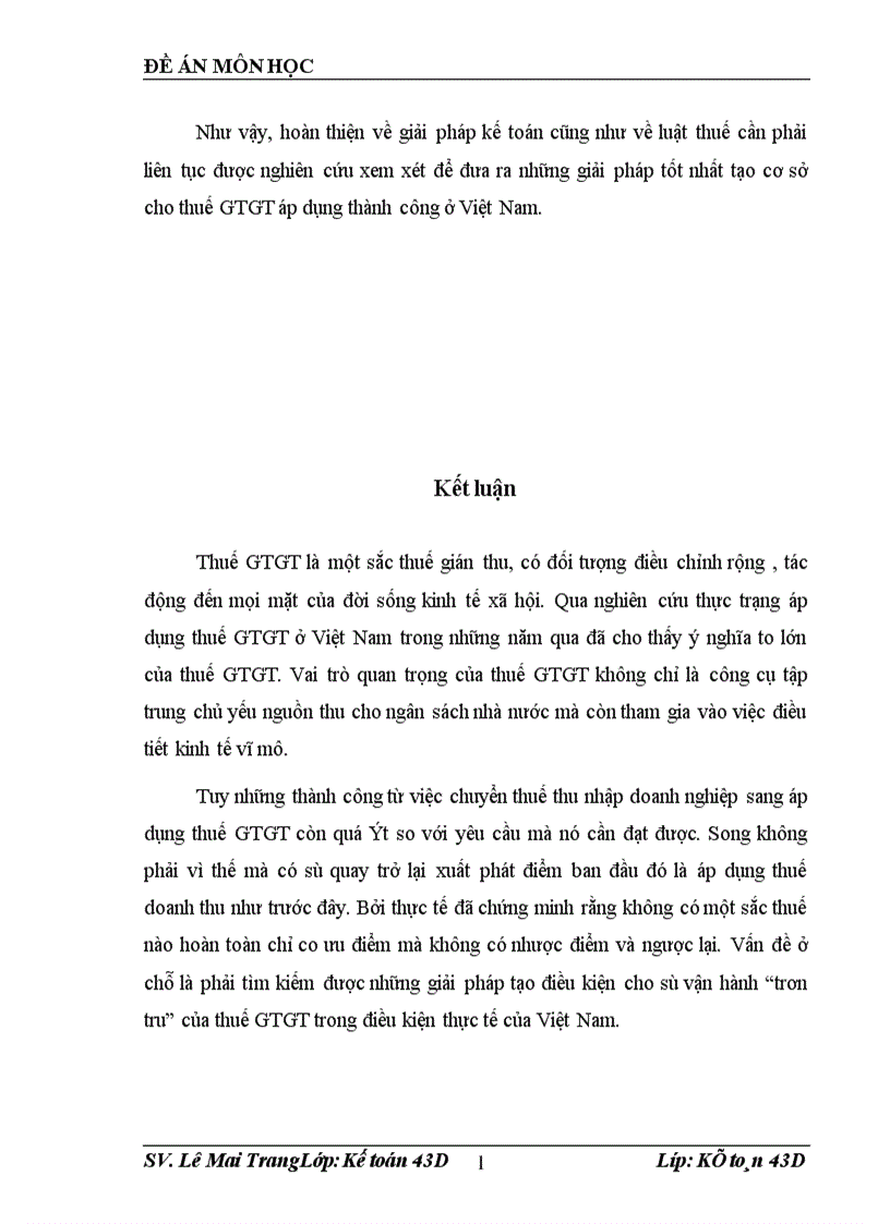 image for page Thực trạng và giải pháp hoàn thiện thuế GTGT ở Việt Nam