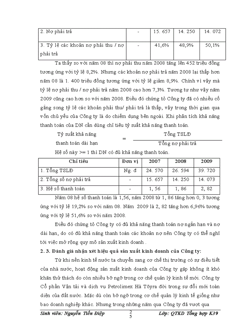 image for page phân tích thực trạng và hiệu quả hoạt động kinh doanh của công ty cổ phần vận tải và dịch vụ petrolimex hà tây 1