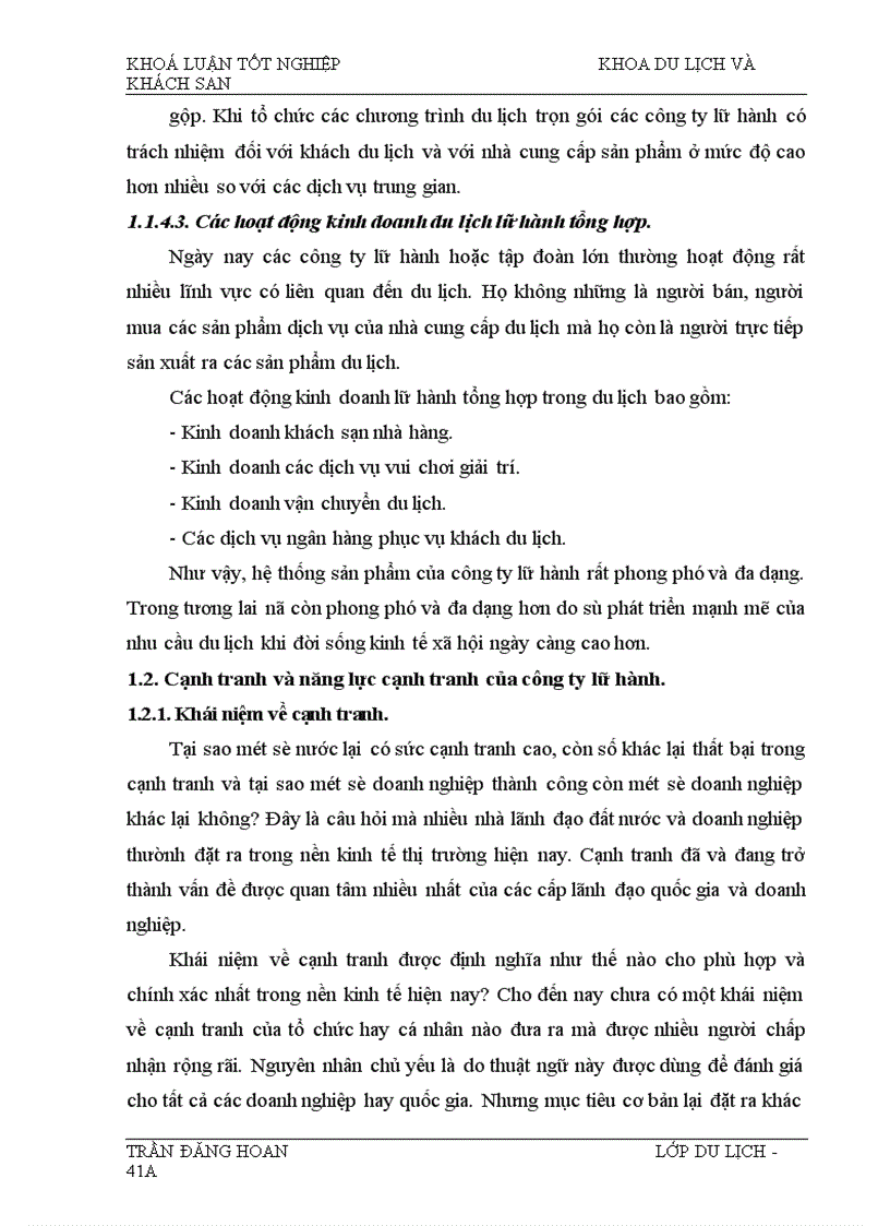 image for page Các giải pháp nhằm nâng cao năng lực cạnh tranh của Công ty Du lịch Hương Giang Chi nhánh Hà Nội