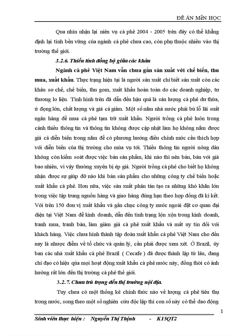 image for page Giải pháp nâng cao năng lực cạnh tranh của sản phẩm cà phê Việt Nam