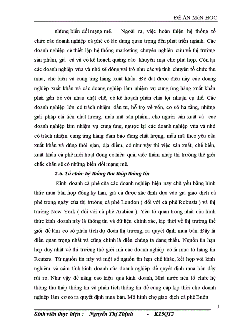 image for page Giải pháp nâng cao năng lực cạnh tranh của sản phẩm cà phê Việt Nam