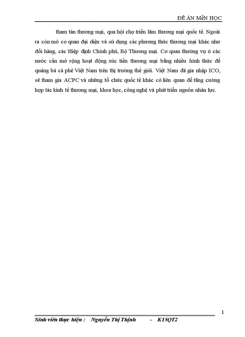 image for page Giải pháp nâng cao năng lực cạnh tranh của sản phẩm cà phê Việt Nam