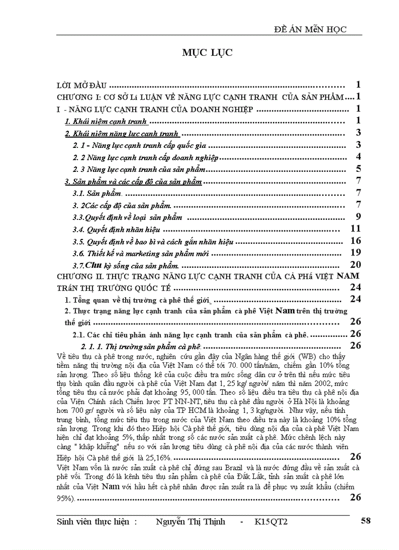 image for page Giải pháp nâng cao năng lực cạnh tranh của sản phẩm cà phê Việt Nam