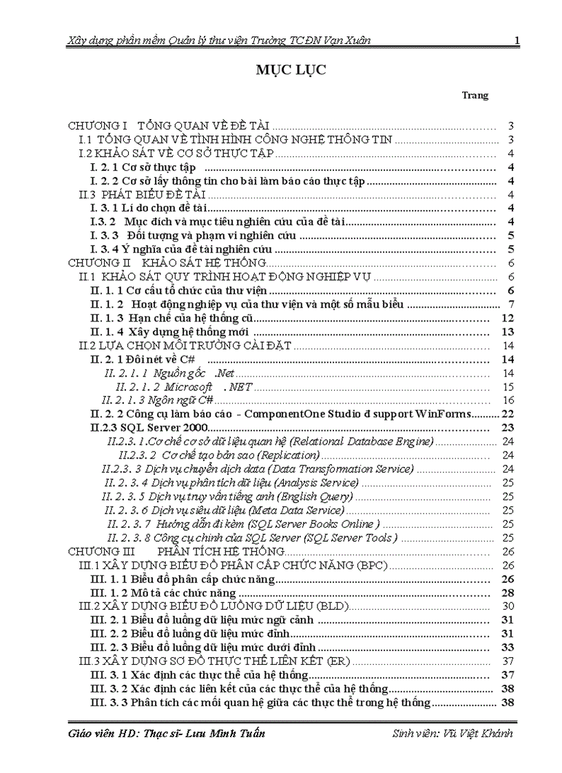 image for page Xây dựng phần mềm quản lý thư viện Trường Trung cấp đa nghành Vạn Xuân