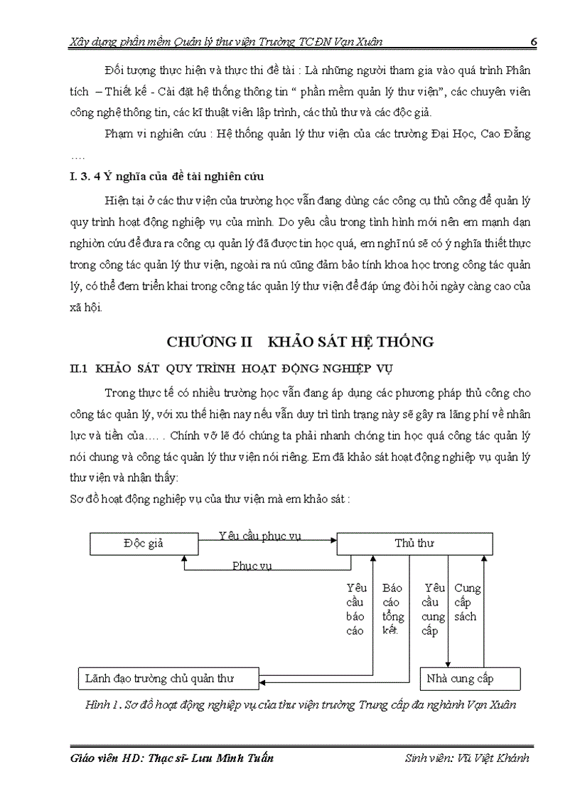 image for page Xây dựng phần mềm quản lý thư viện Trường Trung cấp đa nghành Vạn Xuân