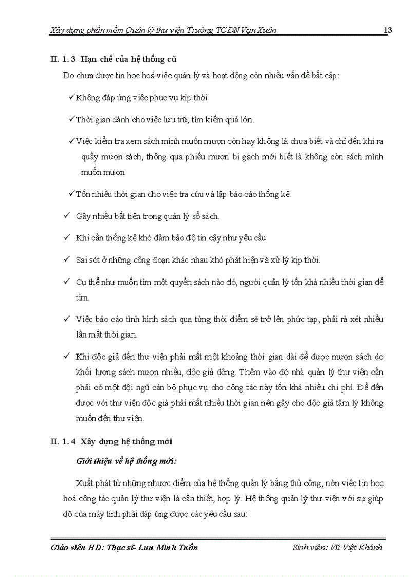 image for page Xây dựng phần mềm quản lý thư viện Trường Trung cấp đa nghành Vạn Xuân