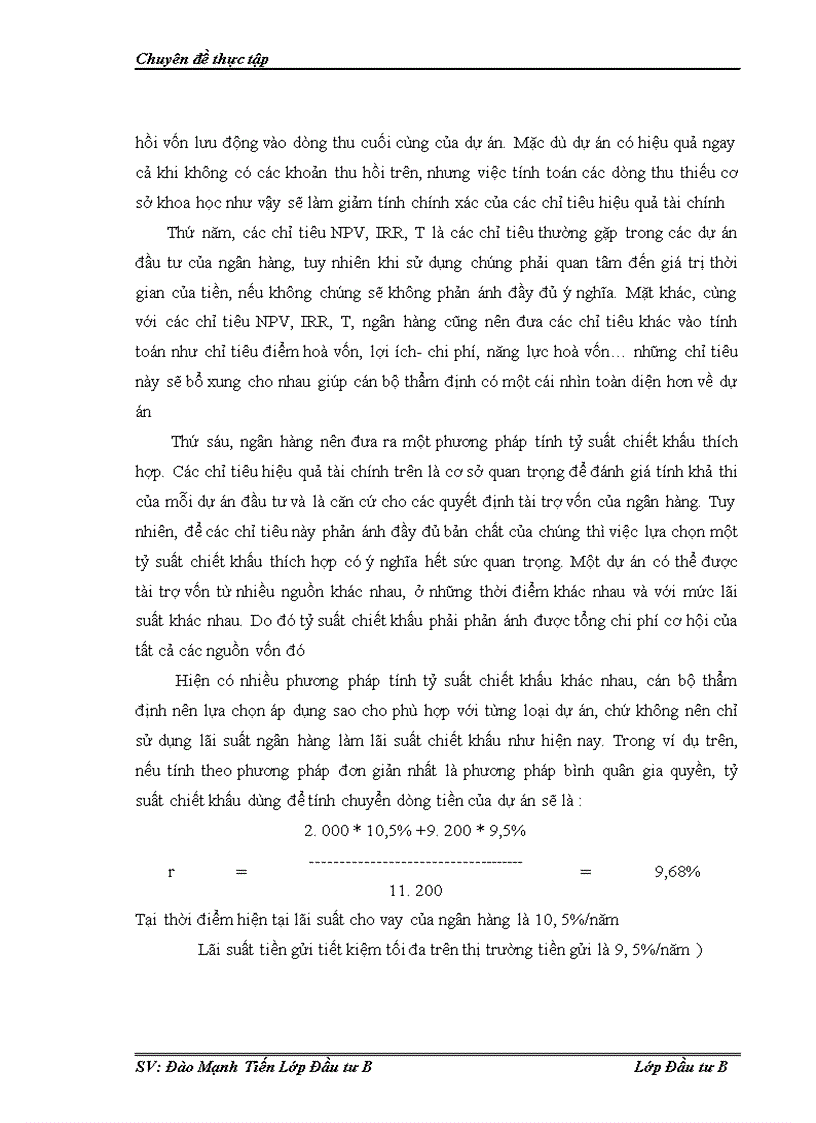 image for page Thẩm định tài chính dự án đầu tư tại ngân hàng thương mại cổ phần kỹ thương Việt Nam Techcombank Thực trạng và giải pháp 1