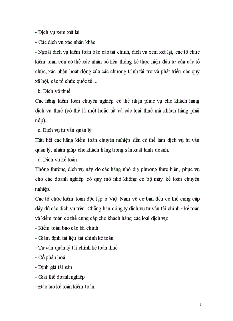 image for page Quá trình hình thành và phát triển của Kiểm toán độc lập ở Việt Nam Nội dung I 1