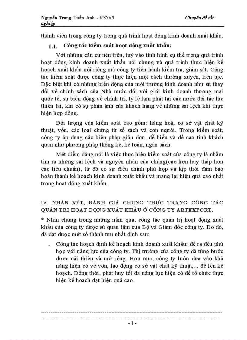 image for page Các biện pháp nhằm nâng cao chất lượng công tác quản trị xuất khẩu ở công ty xuất nhập khẩu thủ công mỹ nghệ ARTEXPORT