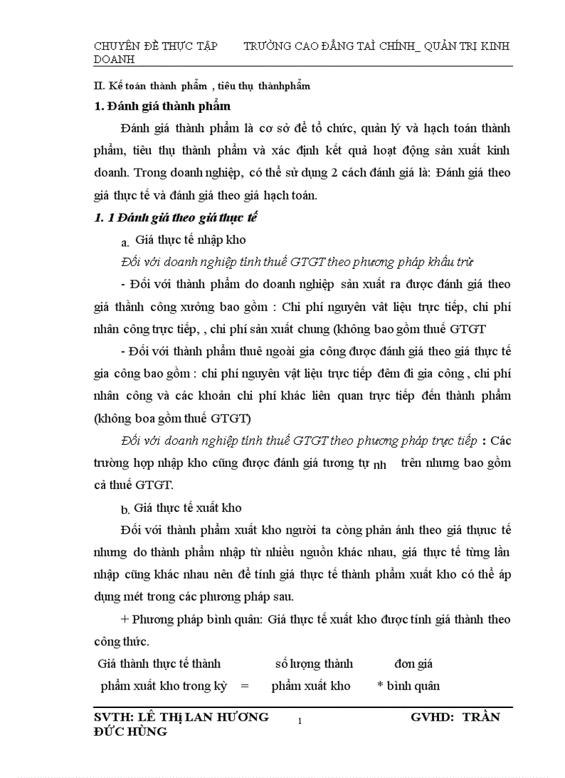 image for page Kế toán thành phẩm tiêu tiêu thụ thành phẩm và xác định kết quả kinh doanh ở công ty sản xuất bao bì và hàng xuất khẩu 1