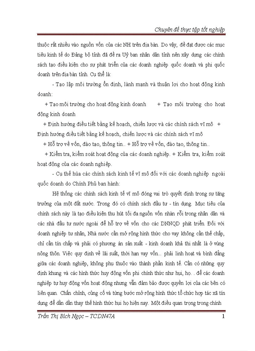 image for page Mở rộng hoạt động tín dụng đối với doanh nghiệp ngoài quốc doanh tại Chi nhánh Ngân hàng Đầu tư và Phát triển Tuyên Quang